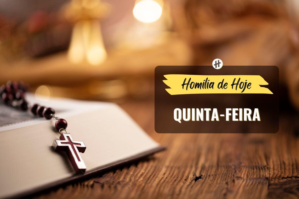 Homilia diária quinta-feira