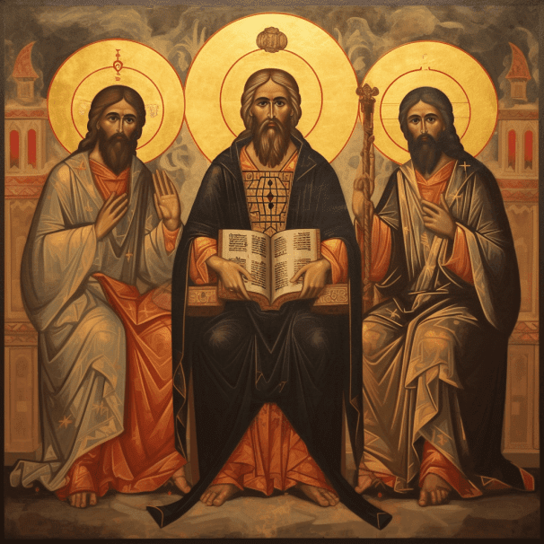 The Holy Trinity orthodox catholic church icon