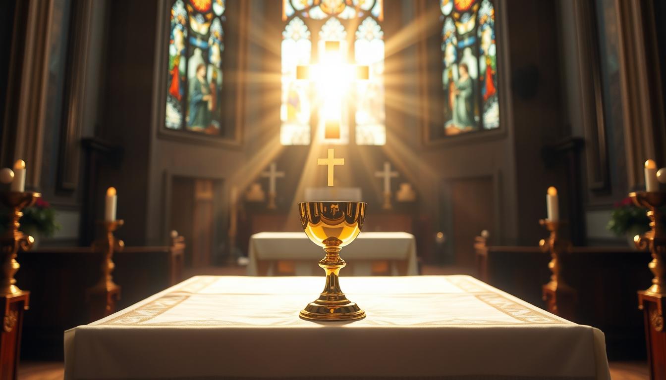 Eucaristia católica: símbolo ou realidade?